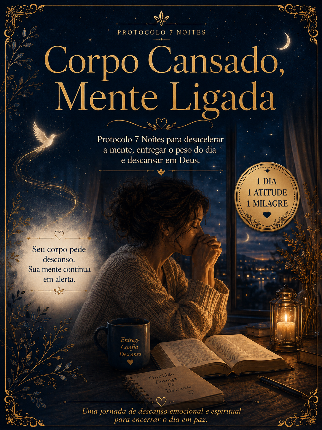Capa oficial do produto Corpo Cansado, Mente Ligada